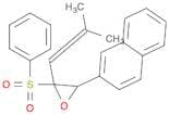 Oxirane, 2-(2-methyl-1-propenyl)-3-(2-naphthalenyl)-2-(phenylsulfonyl)-