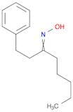 3-Octanone, 1-phenyl-, oxime