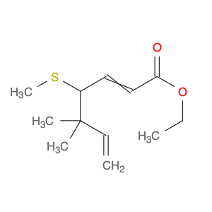2,6-Heptadienoic acid, 5,5-dimethyl-4-(methylthio)-, ethyl ester