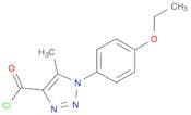 1H-1,2,3-Triazole-4-carbonyl chloride, 1-(4-ethoxyphenyl)-5-methyl-