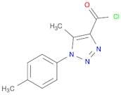 1H-1,2,3-Triazole-4-carbonyl chloride, 5-methyl-1-(4-methylphenyl)-