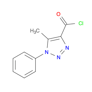1H-1,2,3-Triazole-4-carbonyl chloride, 5-methyl-1-phenyl-