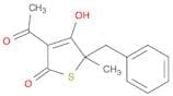 2(5H)-Thiophenone, 3-acetyl-4-hydroxy-5-methyl-5-(phenylmethyl)-