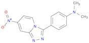 Benzenamine, N,N-dimethyl-4-(7-nitro-1,2,4-triazolo[4,3-a]pyridin-3-yl)-