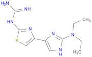 Guanidine, [4-[2-(diethylamino)-1H-imidazol-4-yl]-2-thiazolyl]-