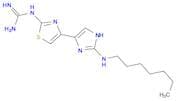 Guanidine, [4-[2-(heptylamino)-1H-imidazol-4-yl]-2-thiazolyl]-