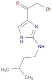 Ethanone, 2-bromo-1-[2-[(3-methylbutyl)amino]-1H-imidazol-4-yl]-
