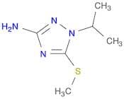 1H-1,2,4-Triazol-3-amine, 1-(1-methylethyl)-5-(methylthio)-