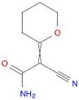 Acetamide, 2-cyano-2-(tetrahydro-2H-pyran-2-ylidene)-