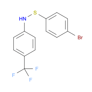 Benzenesulfenamide, 4-bromo-N-[4-(trifluoromethyl)phenyl]-