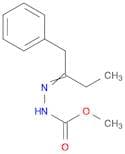 Hydrazinecarboxylic acid, [1-(phenylmethyl)propylidene]-, methyl ester