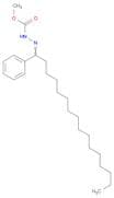 Hydrazinecarboxylic acid, (1-phenylhexadecylidene)-, methyl ester