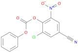 Carbonic acid, 2-chloro-4-cyano-6-nitrophenyl phenyl ester