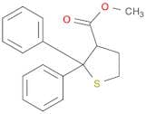 3-Thiophenecarboxylic acid, tetrahydro-2,2-diphenyl-, methyl ester