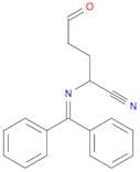 Pentanenitrile, 2-[(diphenylmethylene)amino]-5-oxo-