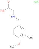 Glycine, N-[(4-methoxy-3-methylphenyl)methyl]-, hydrochloride