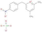 Pyrylium, 2,4-dimethyl-6-[(4-nitrophenyl)methyl]-, perchlorate