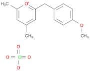 Pyrylium, 2-[(4-methoxyphenyl)methyl]-4,6-dimethyl-, perchlorate