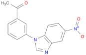 Ethanone, 1-[3-(5-nitro-1H-benzimidazol-1-yl)phenyl]-