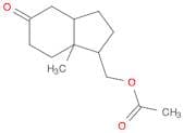 5H-Inden-5-one, 1-[(acetyloxy)methyl]octahydro-7a-methyl-