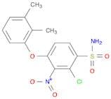 Benzenesulfonamide, 2-chloro-4-(2,3-dimethylphenoxy)-3-nitro-