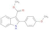 1H-Indole-3-carboxylic acid, 2-(4-methoxyphenyl)-, methyl ester