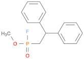 Phosphonofluoridic acid, (2,2-diphenylethyl)-, methyl ester