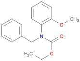 Carbamic acid, (2-methoxyphenyl)(phenylmethyl)-, ethyl ester