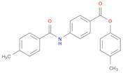 Benzoic acid, 4-[(4-methylbenzoyl)amino]-, 4-methylphenyl ester