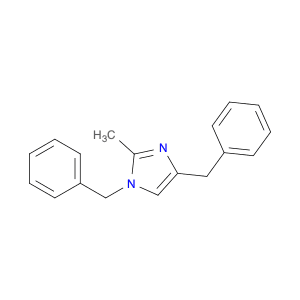 1H-Imidazole, 2-methyl-1,4-bis(phenylmethyl)-
