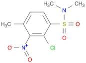 Benzenesulfonamide, 2-chloro-N,N,4-trimethyl-3-nitro-