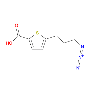 2-Thiophenecarboxylic acid, 5-(3-azidopropyl)-