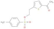 Ethanone, 1-[5-[2-[[(4-methylphenyl)sulfonyl]oxy]ethyl]-2-thienyl]-