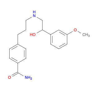 Benzamide, 4-[3-[[2-hydroxy-2-(3-methoxyphenyl)ethyl]amino]propyl]-