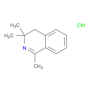 Isoquinoline, 3,4-dihydro-1,3,3-trimethyl-, hydrochloride