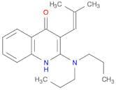4(1H)-Quinolinone, 2-(dipropylamino)-3-(2-methyl-1-propenyl)-