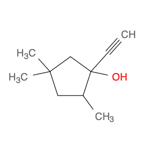 1-ethynyl-2,4,4-trimethylcyclopentan-1-ol