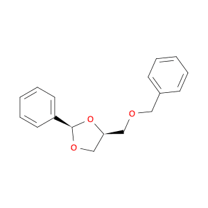 1,3-Dioxolane, 2-phenyl-4-[(phenylmethoxy)methyl]-, cis-