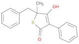 2(5H)-Thiophenone, 4-hydroxy-5-methyl-3-phenyl-5-(phenylmethyl)-