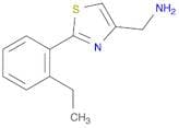 (2-(2-Ethylphenyl)thiazol-4-yl)methanamine