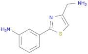3-(4-(Aminomethyl)thiazol-2-yl)aniline