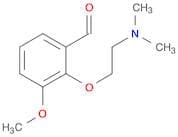 2-[2-(dimethylamino)ethoxy]-3-methoxybenzaldehyde hydrochloride