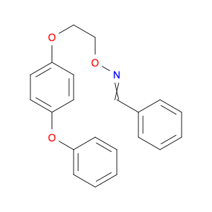 N-[2-(4-PHENOXYPHENOXY)ETHOXY]-1-PHENYL-METHANIMINE