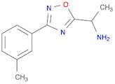 1-(3-m-Tolyl-[1,2,4]oxadiazol-5-yl)-ethylamine