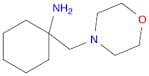 1-(morpholin-4-ylmethyl)cyclohexanamine