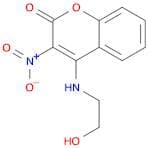 2H-1-Benzopyran-2-one, 4-[(2-hydroxyethyl)amino]-3-nitro-