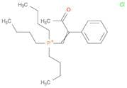 Phosphonium, tributyl(3-oxo-2-phenyl-1-butenyl)-, chloride
