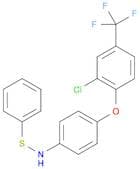Benzenesulfenamide, N-[4-[2-chloro-4-(trifluoromethyl)phenoxy]phenyl]-