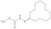 Hydrazinecarboxylic acid, cyclododecylidene-, methyl ester