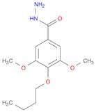 Benzoic acid, 4-butoxy-3,5-dimethoxy-, hydrazide